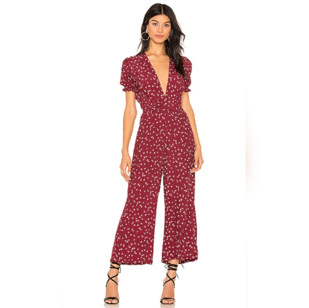 Faithfull the Brand Bonnie Jumpsuit Floral XS S M